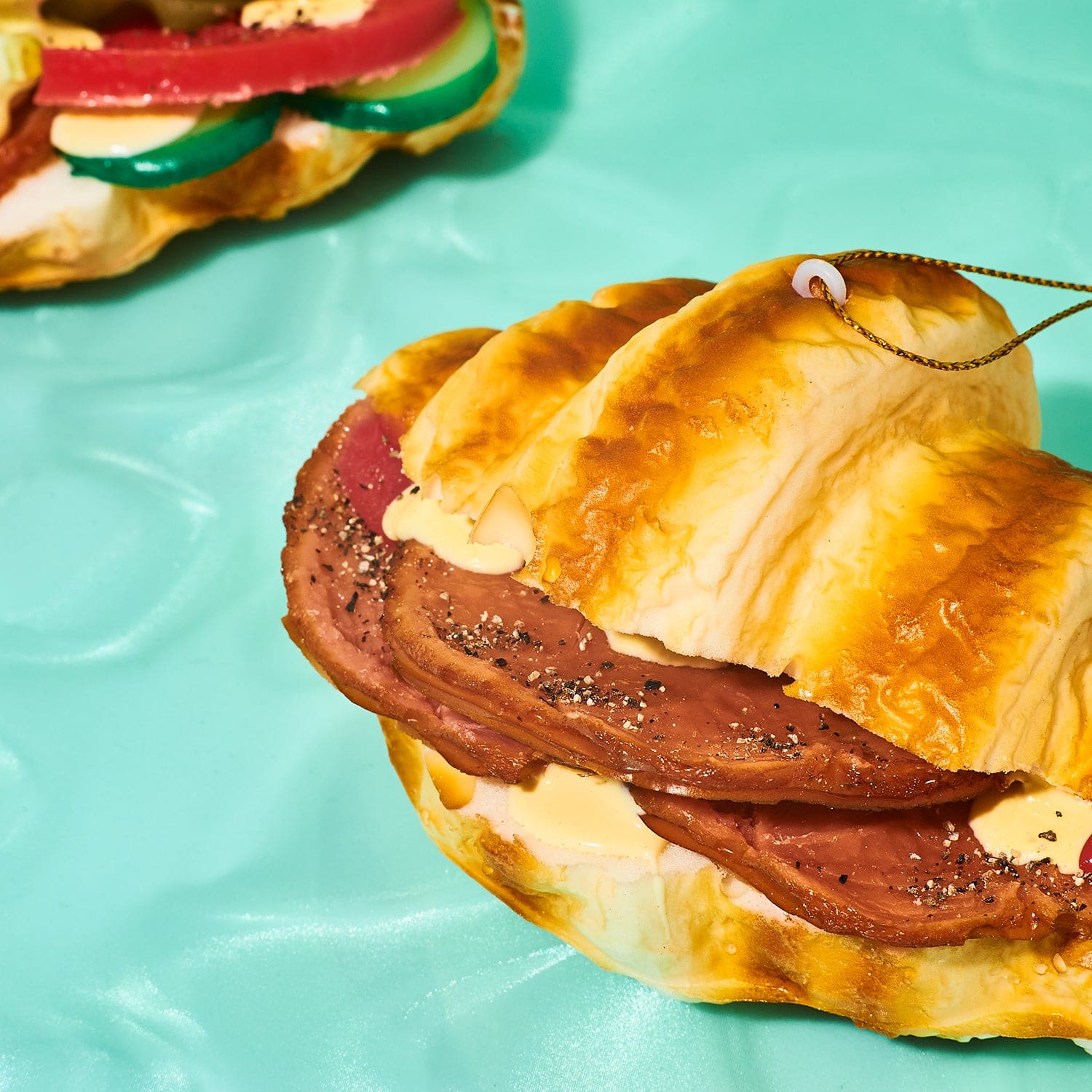 Bread Sandwich Ornament 0722 - Holiday22 - Sandwichesbutter