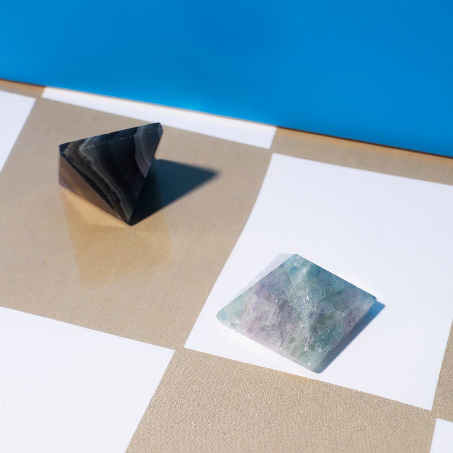 Fluorite Pyramid Small Crystal - Shoppe - Getreal