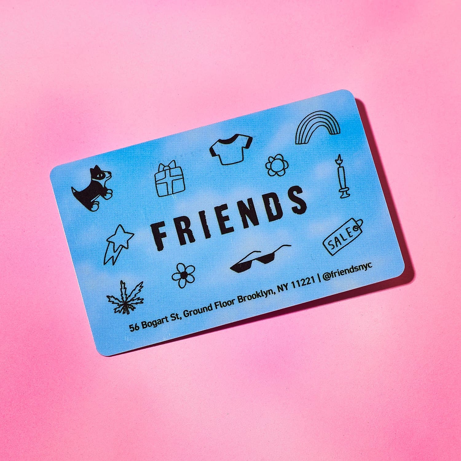 Friends Webstore Gift Card Card - Express Gifts - Friends 