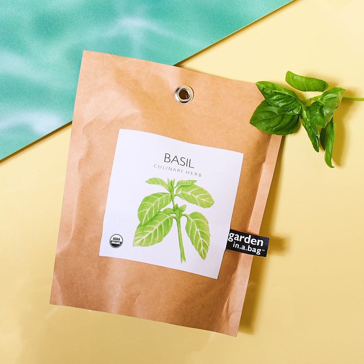 Garden in a Bag - Basil Basil - Garden Gift - Gardening -