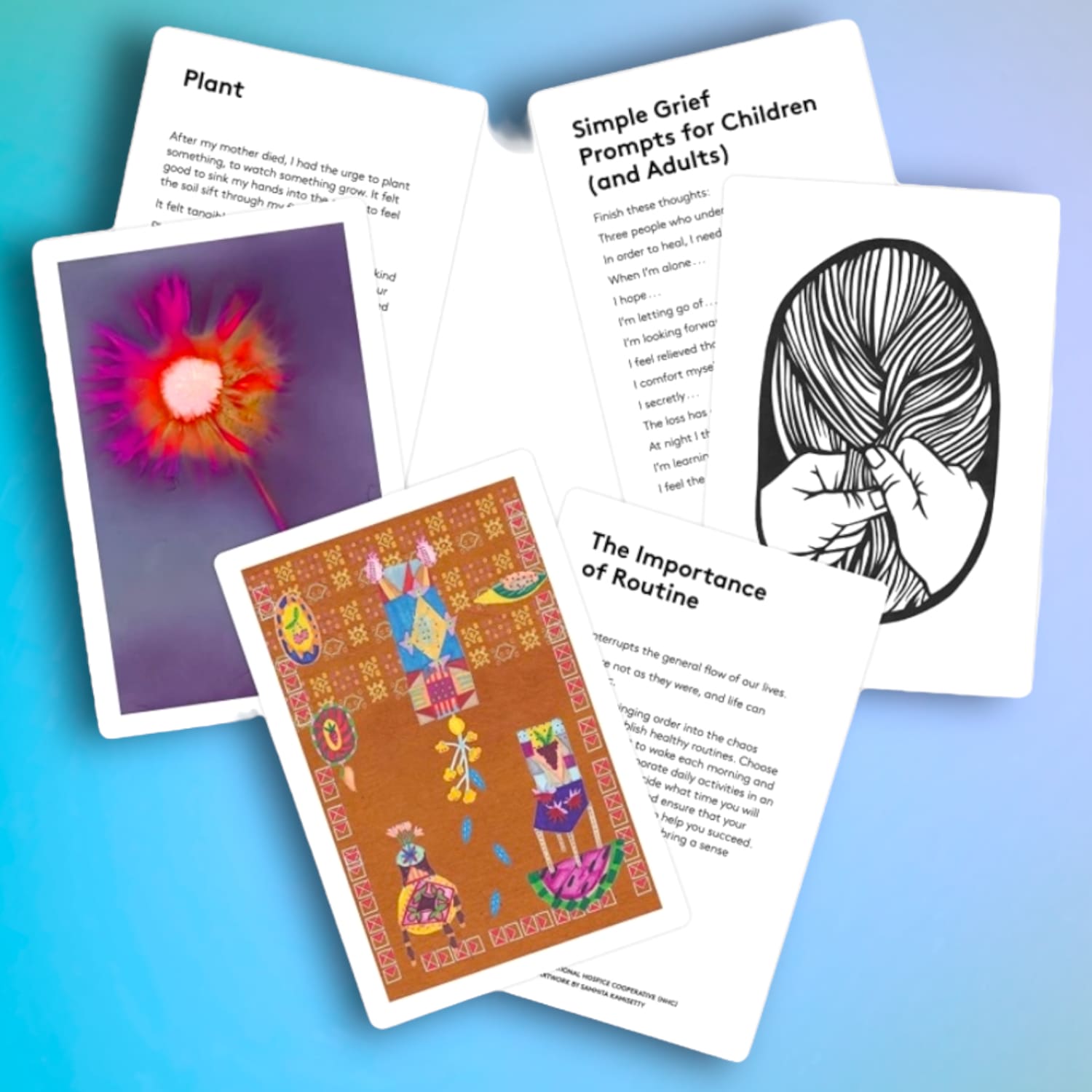 The Grief Deck: Rituals Meditations And Tools For Moving