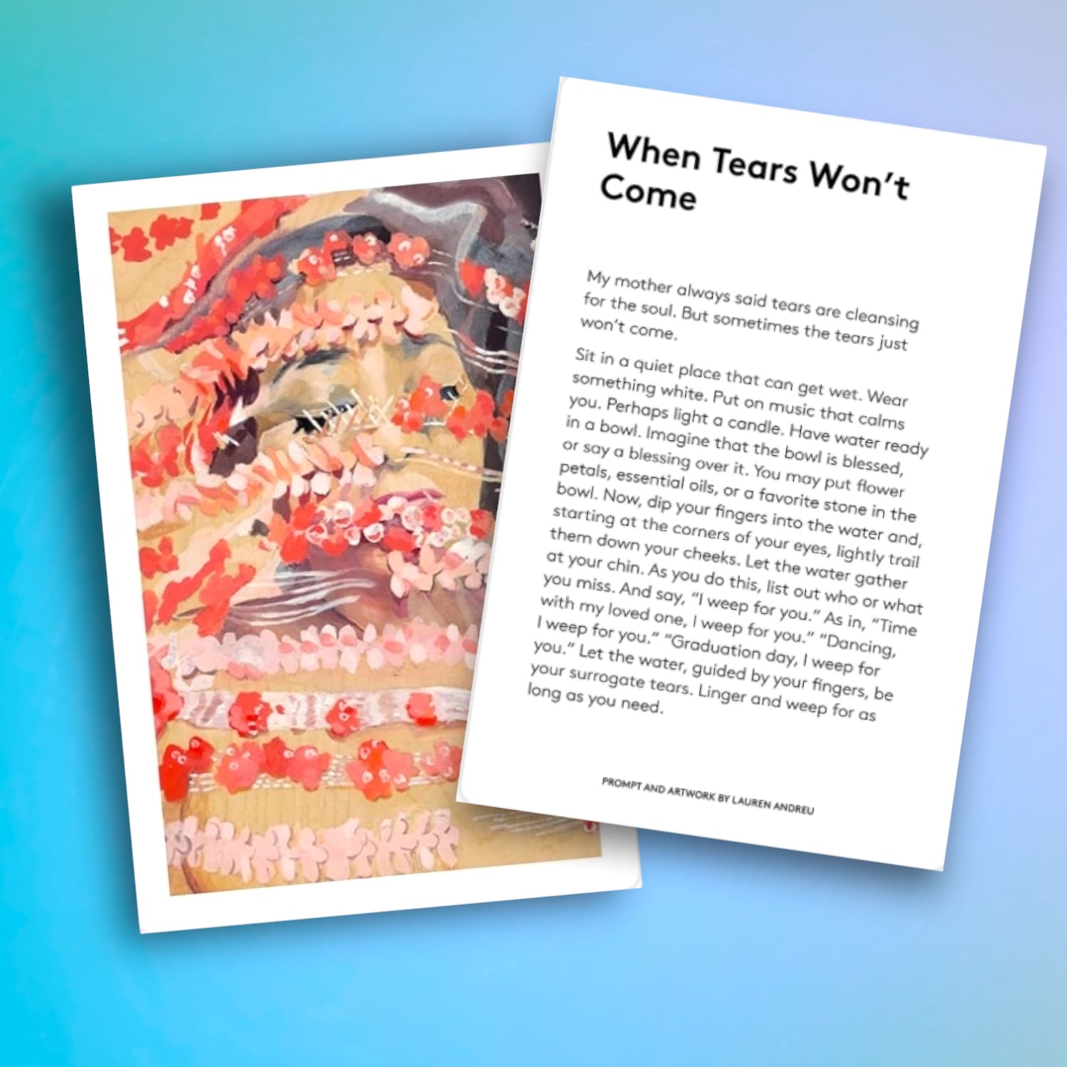 The Grief Deck: Rituals Meditations And Tools For Moving