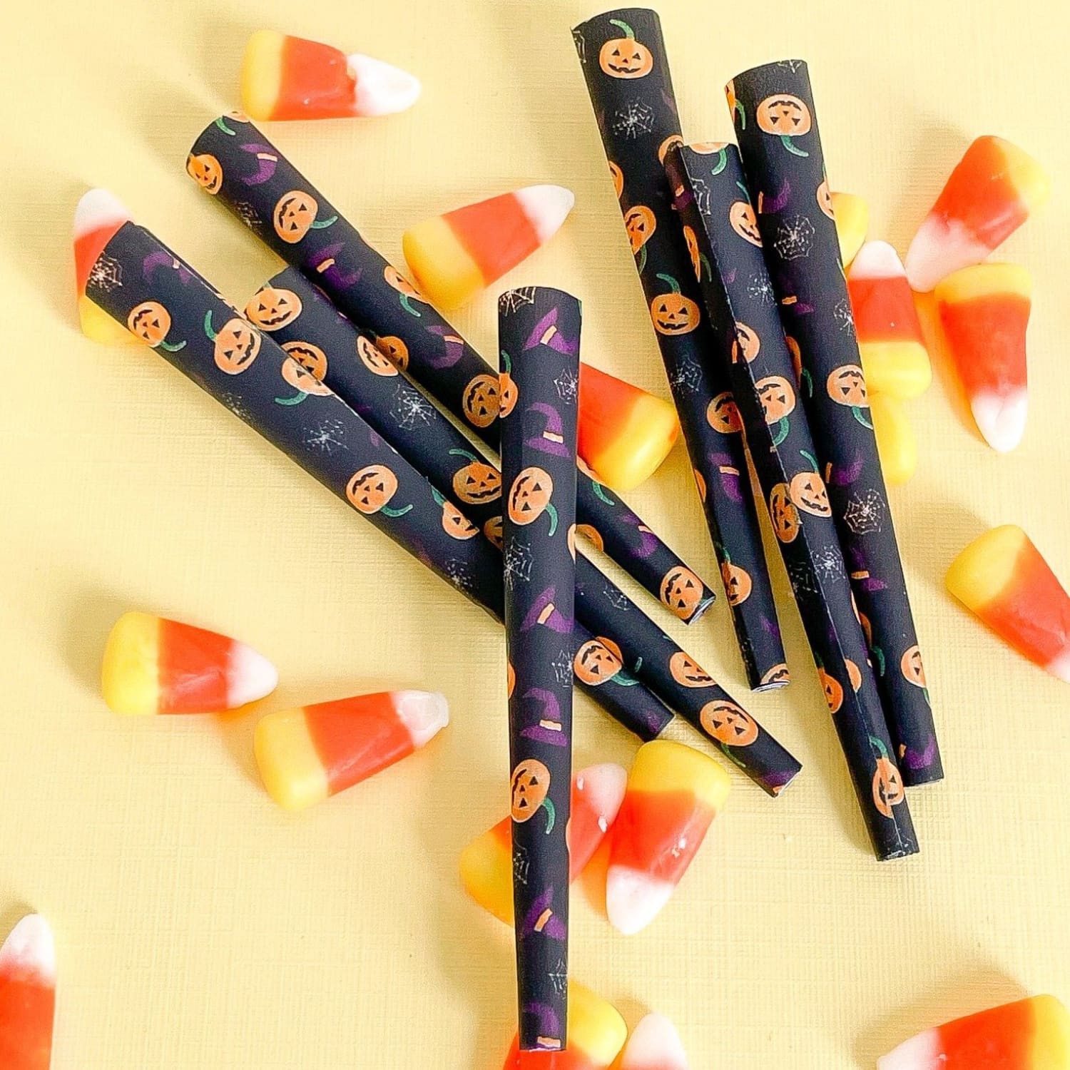 Printed Cones 8 Pack Halloween Cannaaugust - Groupbycolor -