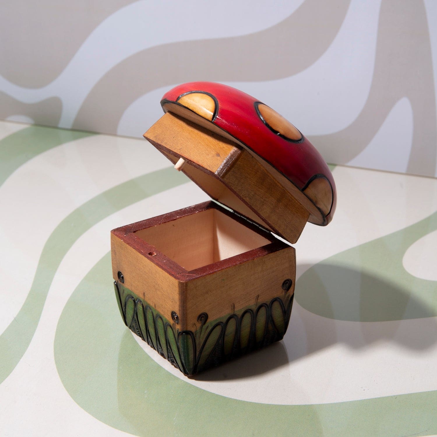 Handmade Mushroom Box 7282 Box - Mushroom - Shroompower
