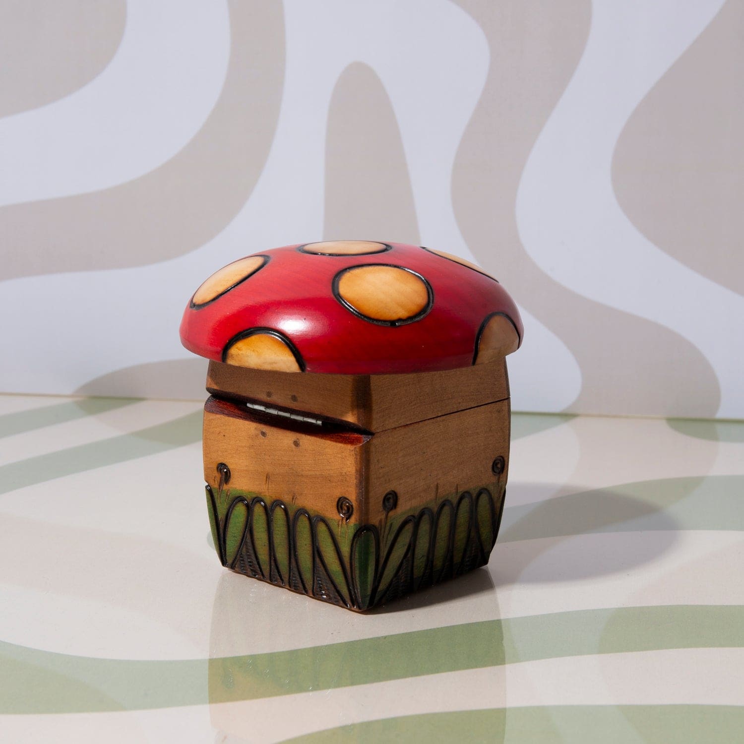 Handmade Mushroom Box 7282 Box - Mushroom - Shroompower