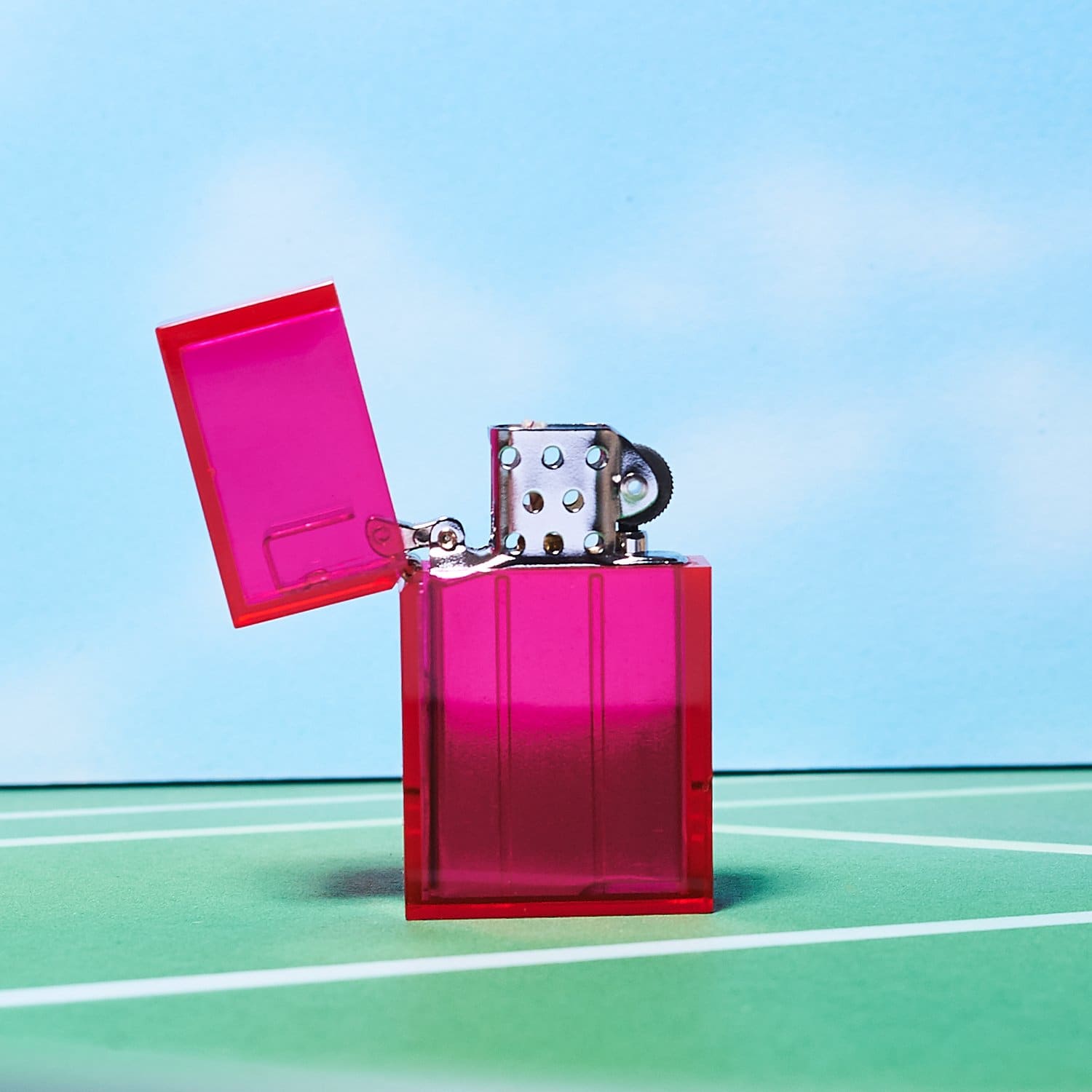 Hard Edge Lighter Aesthetic - Classic - Clear - Hard -