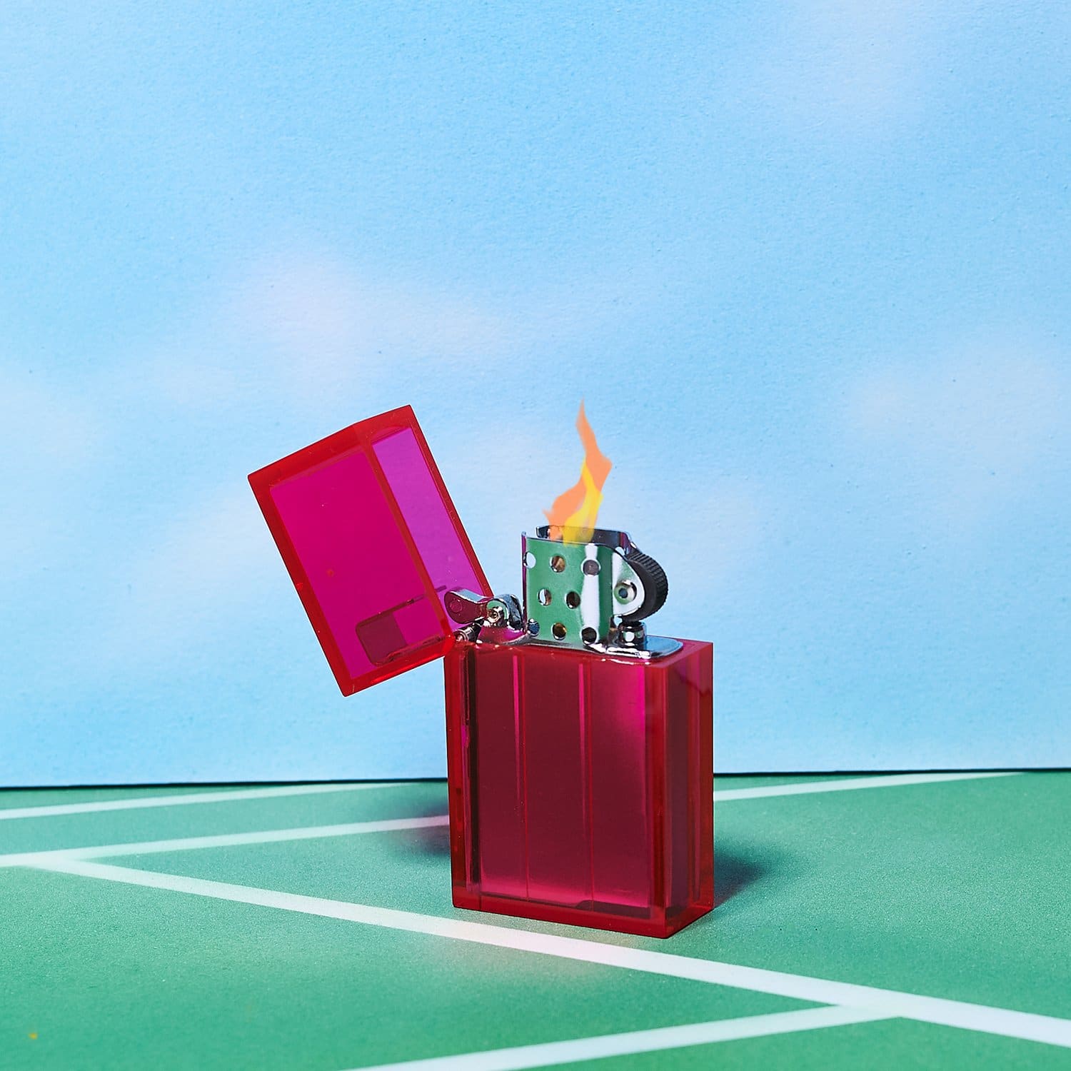 Hard Edge Lighter Aesthetic - Classic - Clear - Hard -