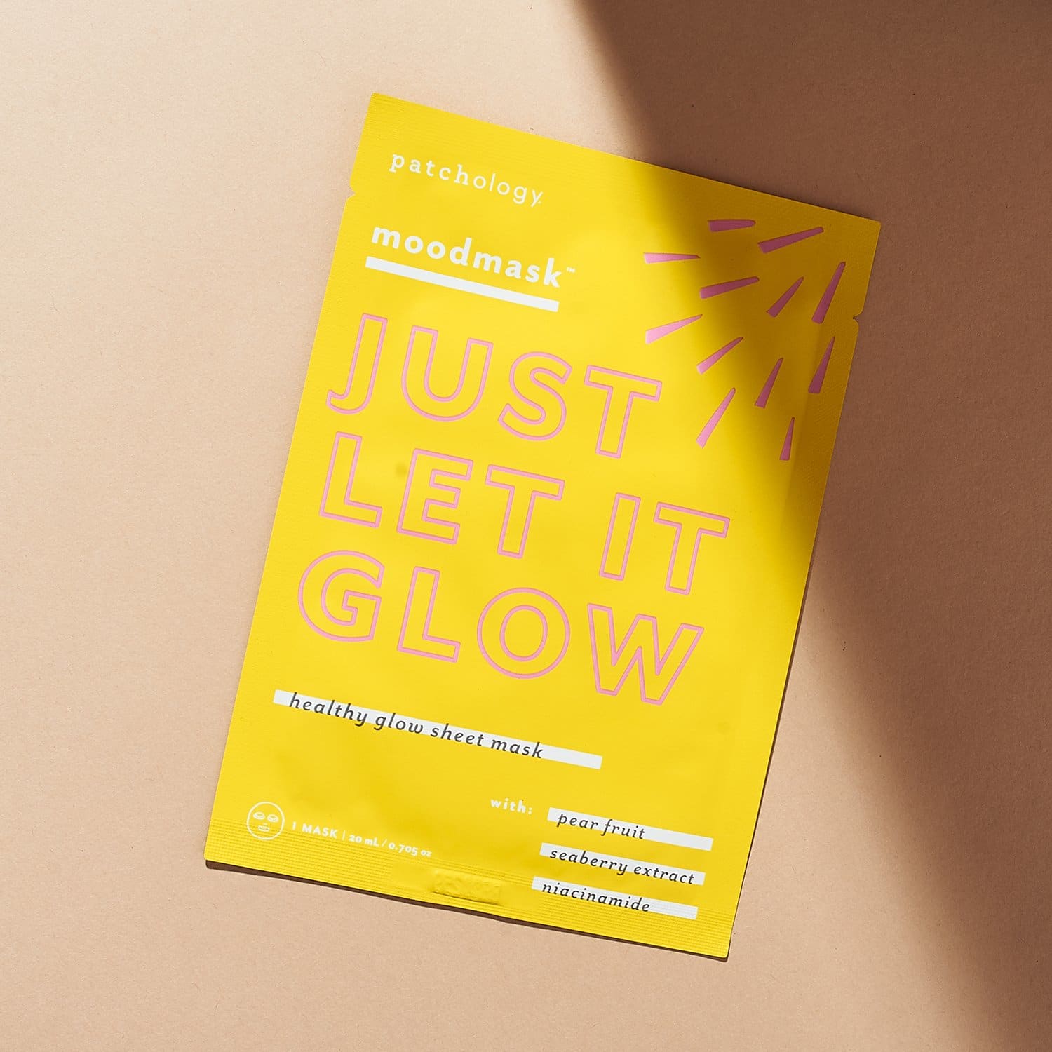 Patchology Mood Mask - just let it Glow Face Care - Hostess