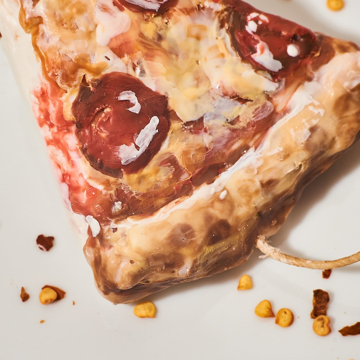 Pizza Slice Candle Janiekorn