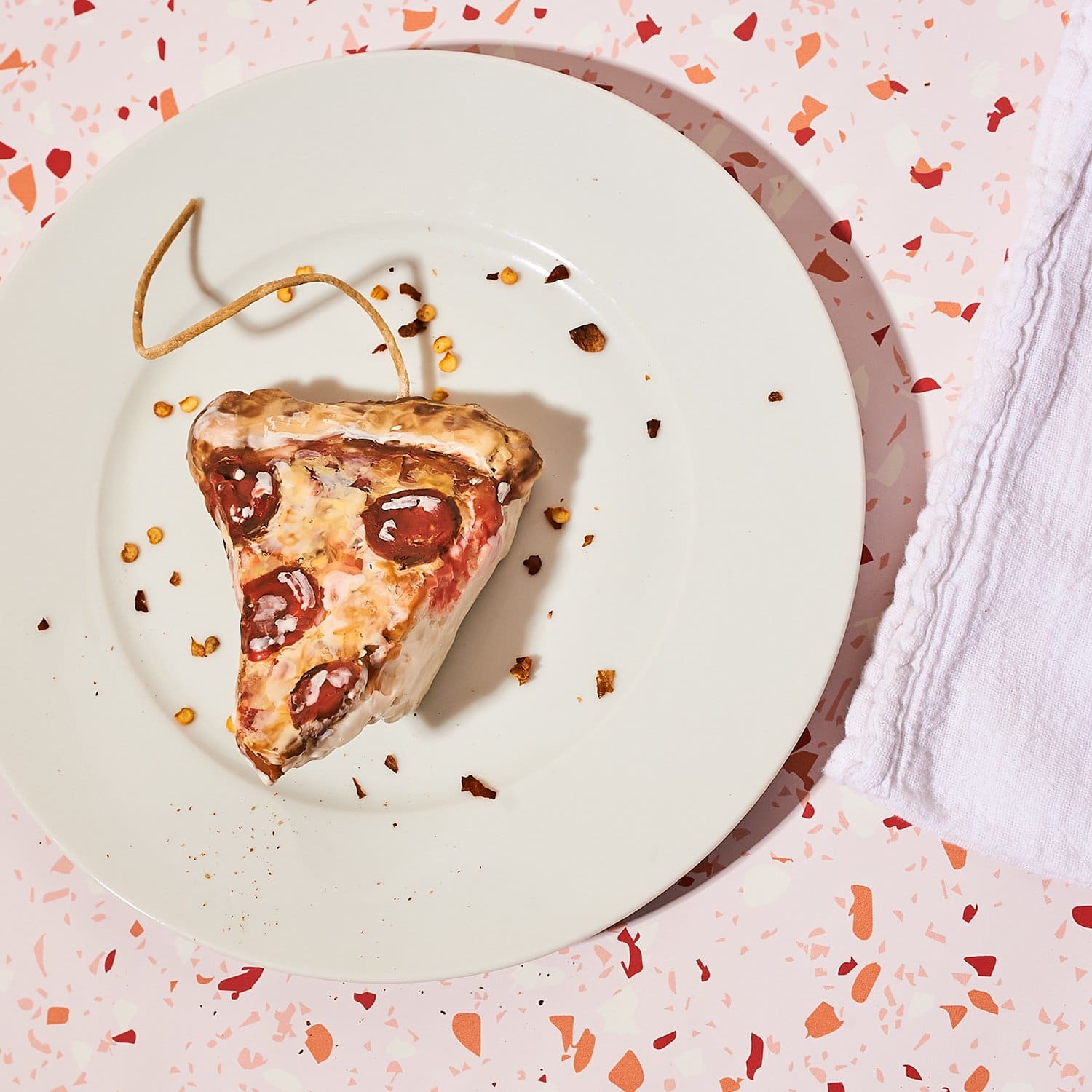 Pizza Slice Candle Janiekorn