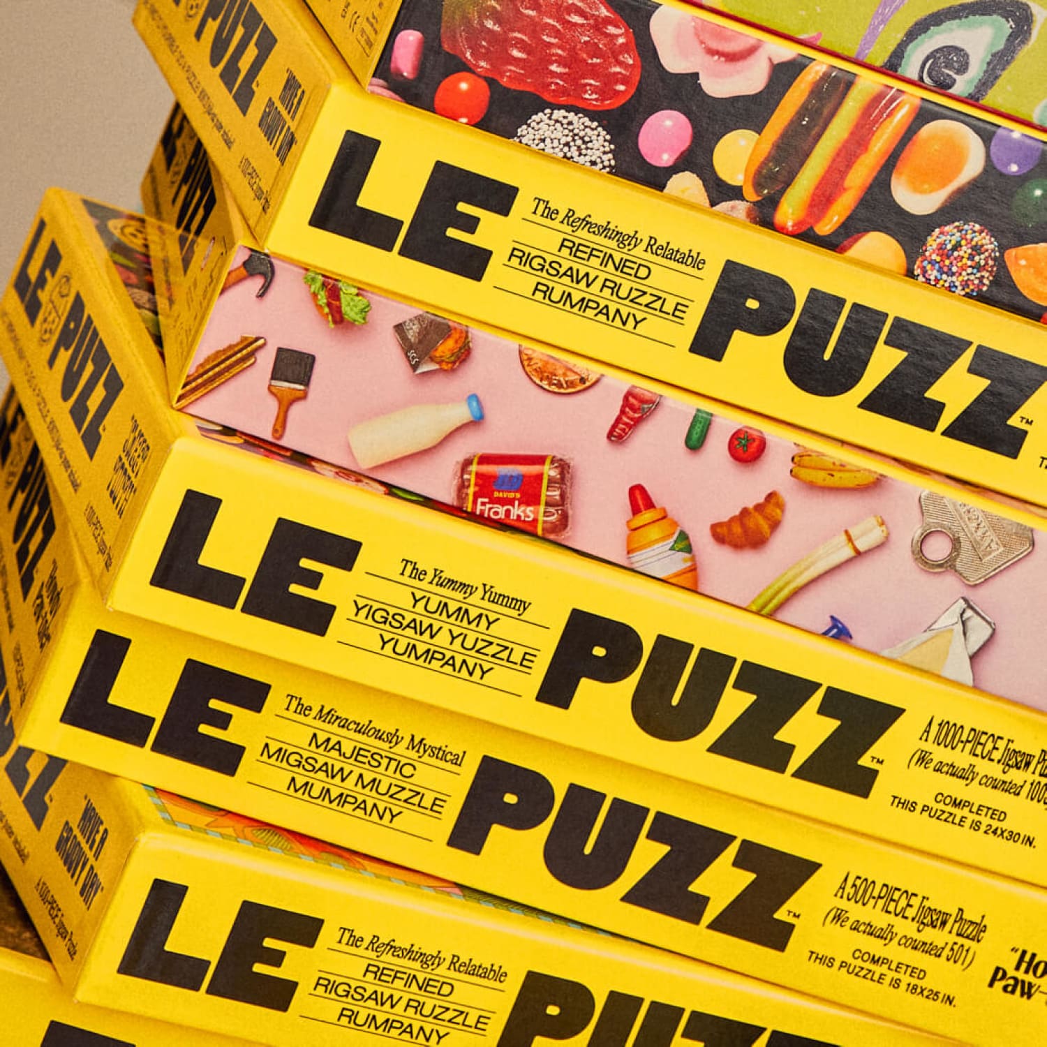 Le Puzz 1000 Piece Puzzle - Teeny Tiny Things Activity -