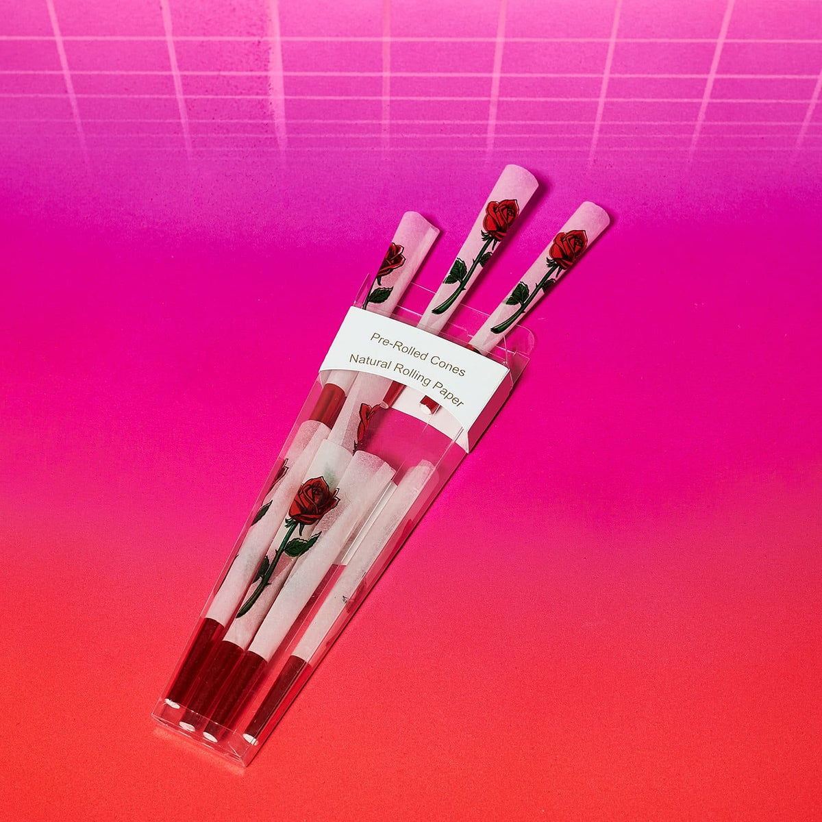 Printed Cones 8 Pack Rose Cannaaugust - Groupbycolor