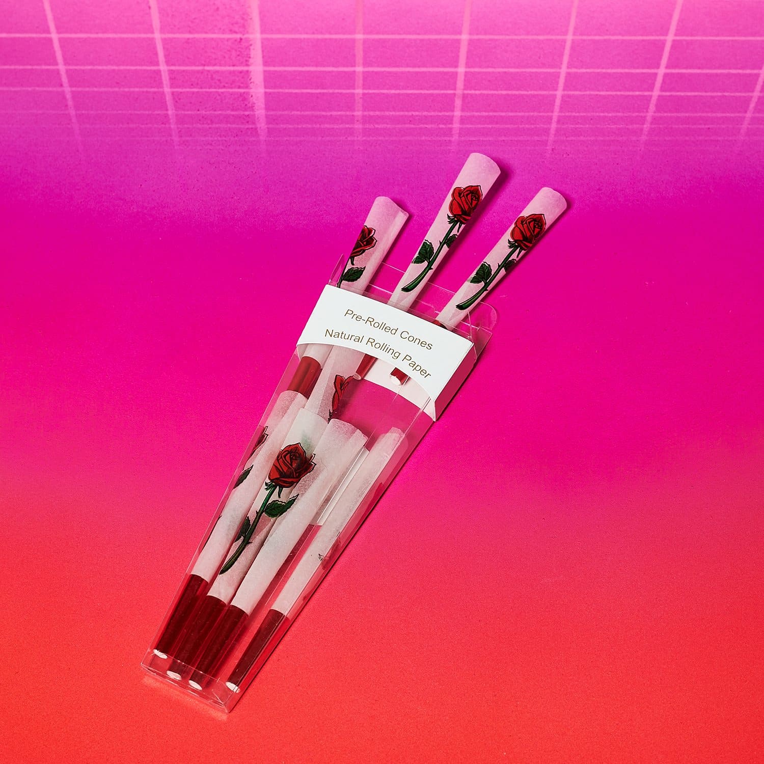 Printed Cones 8 Pack Rose Cannaaugust - Groupbycolor