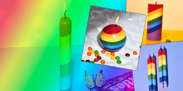 Taste the Rainbow - Rainbow Candles and Home Decor at Friends NYC