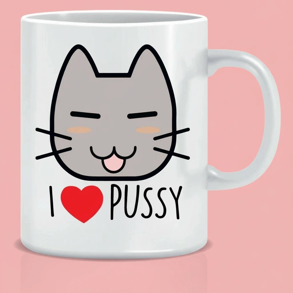 I Love Pussy Mug