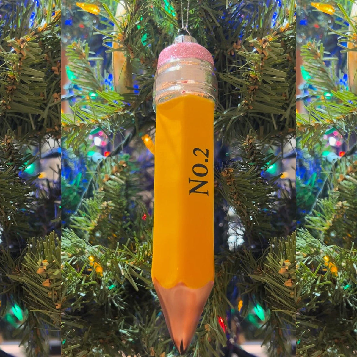 No 2 Pencil Ornament For Mom Gifts - Holiday 2023 -