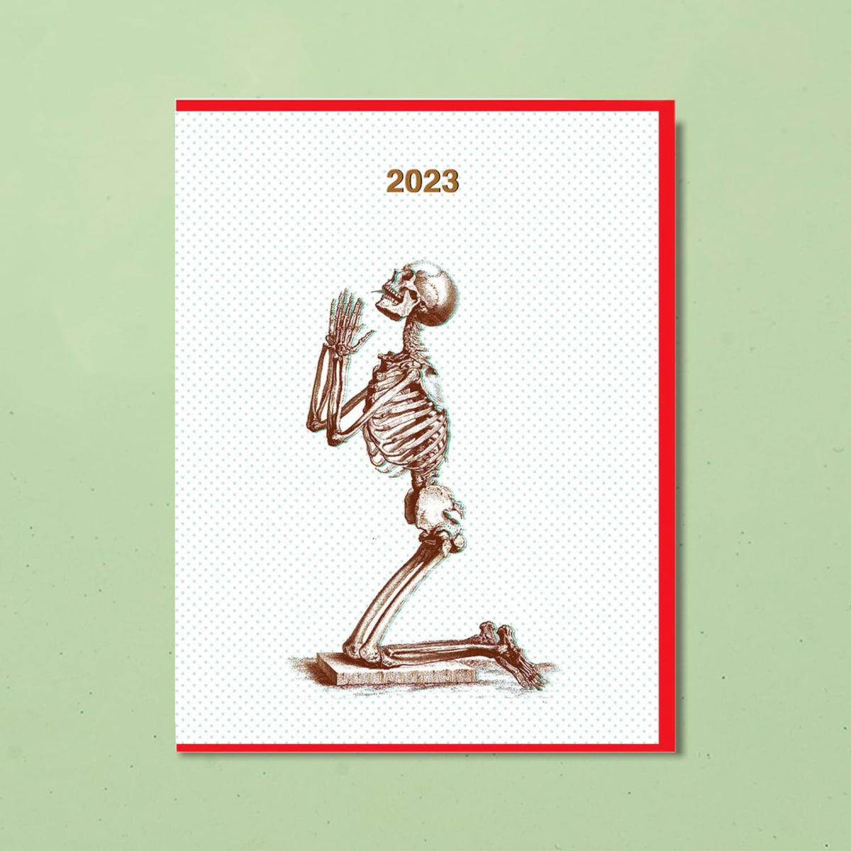 Smitten Kitten Holiday Lp Card 2023 Skeleton Tf-2023 0922 - 