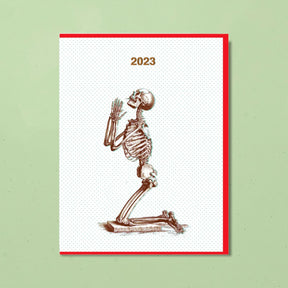 Smitten Kitten Holiday Lp Card 2023 Skeleton Tf-2023 0922 - 