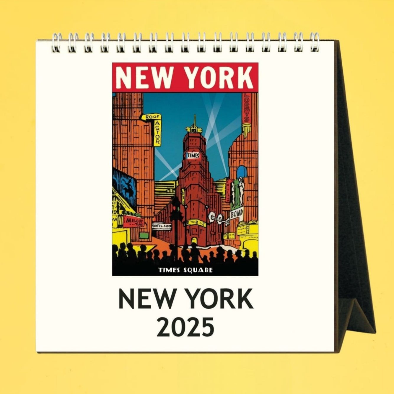 2024 Monthly Desk Calendar - Vintage Nyc Calendar