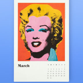 2025 Andy Warhol Art Wall Calendar Andy Warhol - Art