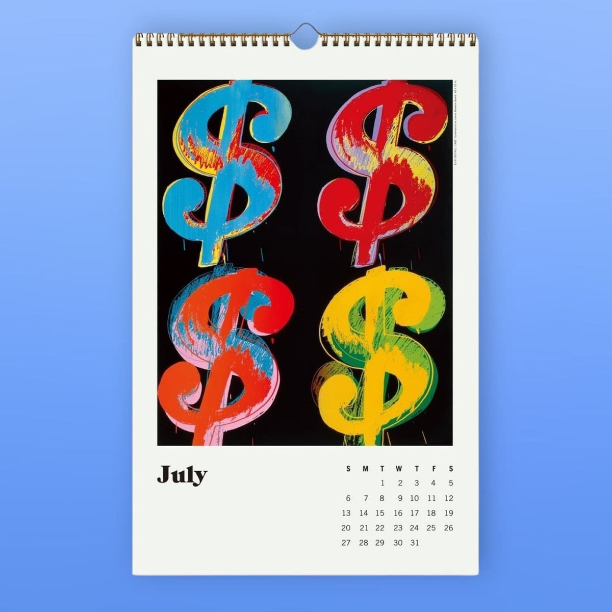 2025 Andy Warhol Art Wall Calendar Andy Warhol - Art