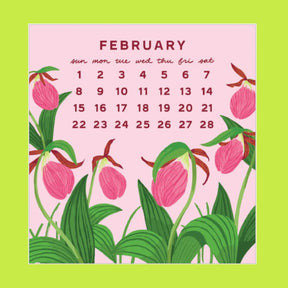 2026 Blossom Mini Calendar Calendar - Calendar26 - Cute