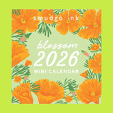 2026 Blossom Mini Calendar Calendar - Calendar26 - Cute
