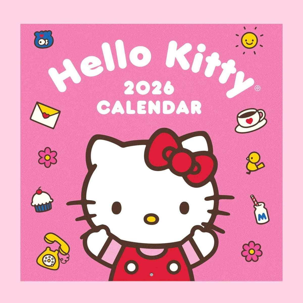 2026 Hello Kitty Playful Pink Calendar Calendar Calendar26