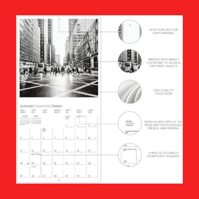 2026 New York Mini Wall Calendar Calendar Calendar26 Cute
