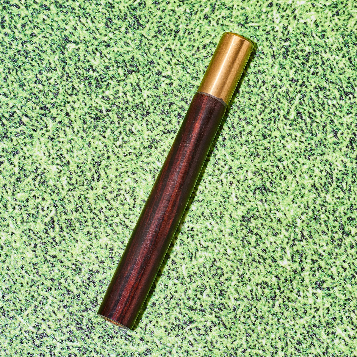 Wooden one Hitter - Assorted Colors Pipe | Wood & Brass