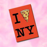 I <3 Ny Pizza Magnet Artistmade - Food Novelty - 