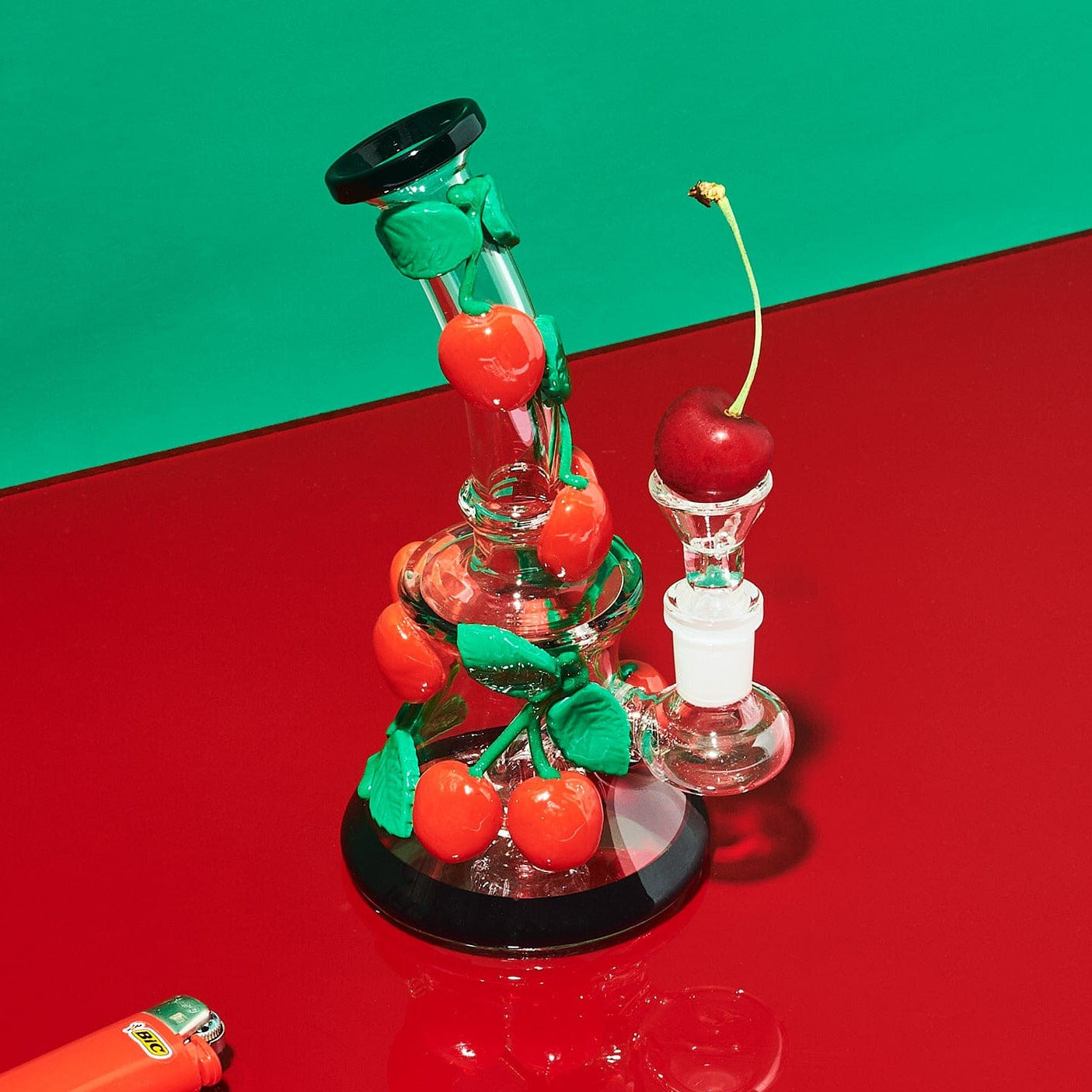 3d Red Cherry Bong Aesthetic Bong - Beaker - Birthday Gifts
