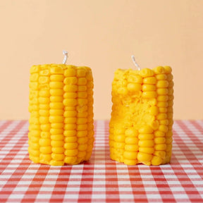 Crunched Corn Food Candle
