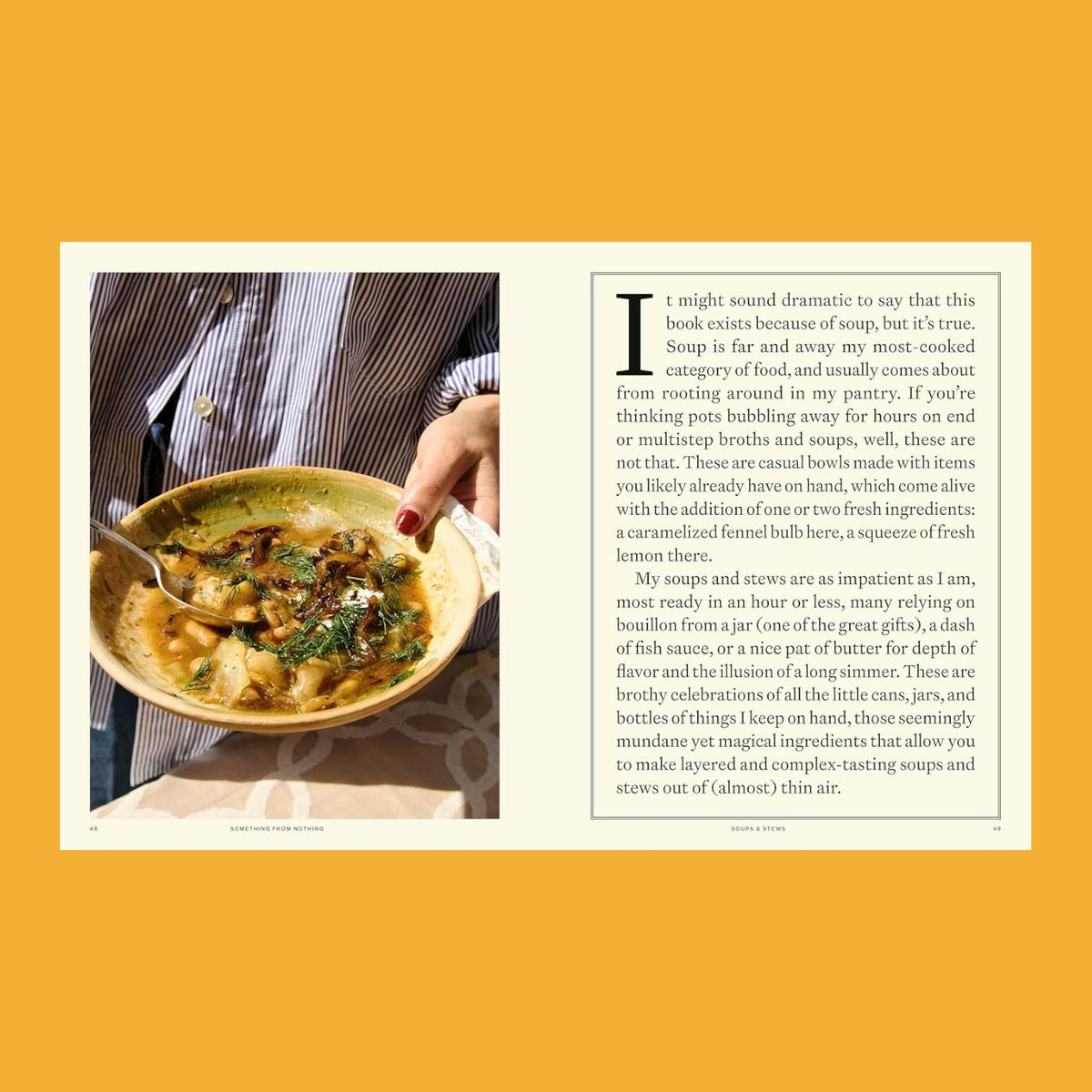 Something from Nothing: A Cookbook