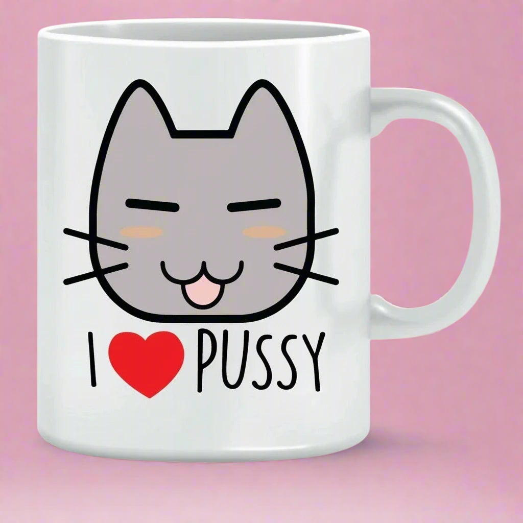 I Love Pussy Mug