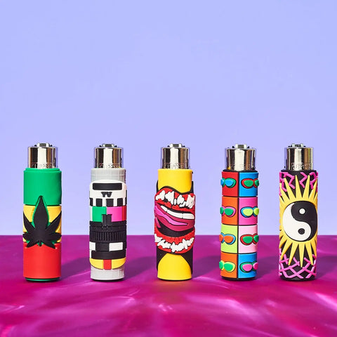 Clipper Lighters with Pop Art Covers | Refillable and Reusable