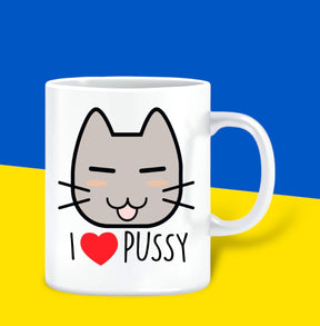 I Love Pussy Mug