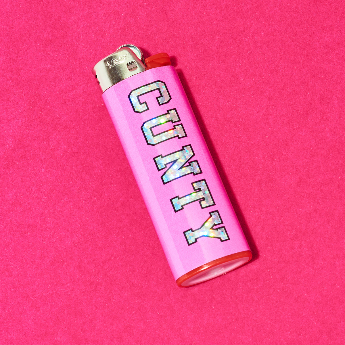 Friends NYC CUNTY Sparkle Lighter