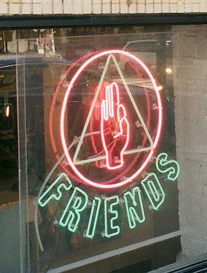 Friends NYC Store Neon Sign