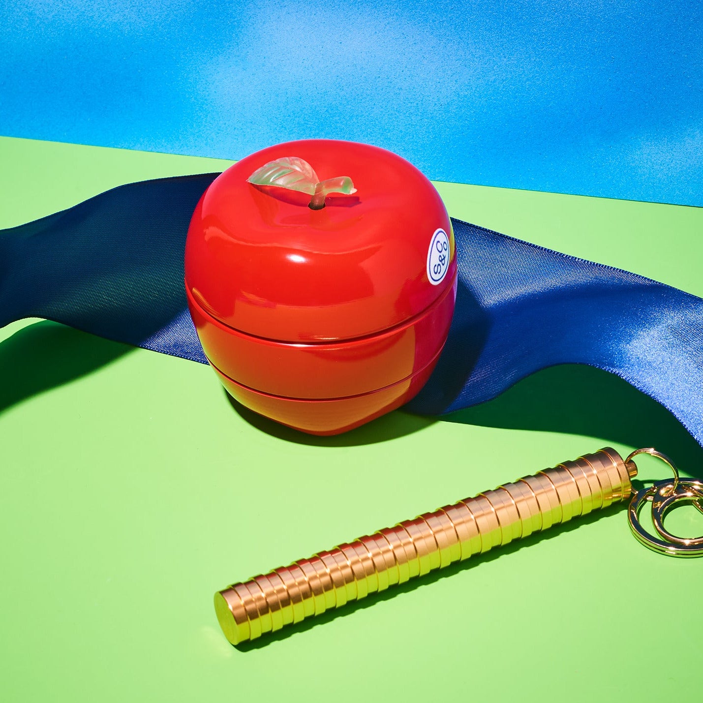 Sackville & Co Gold Keychain Carry Case