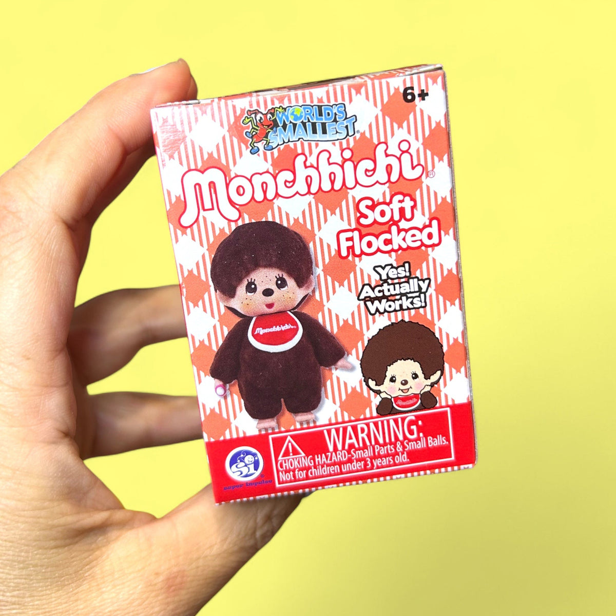 Flocked Monchhichi Blind Box