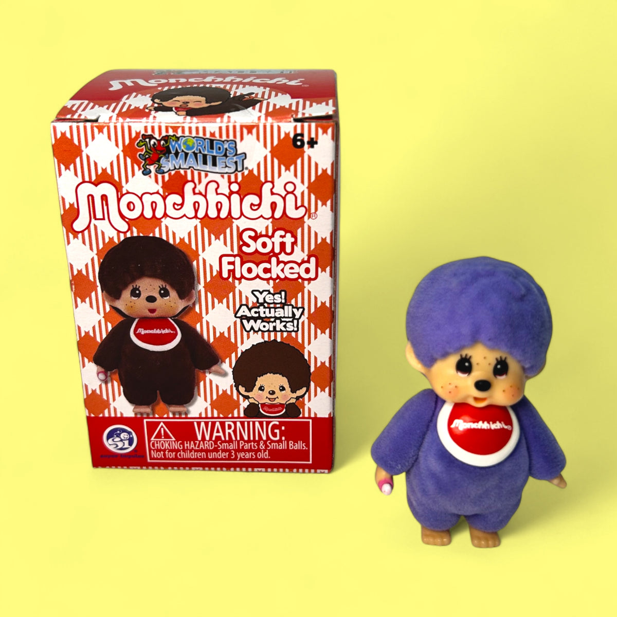 Flocked Monchhichi Blind Box