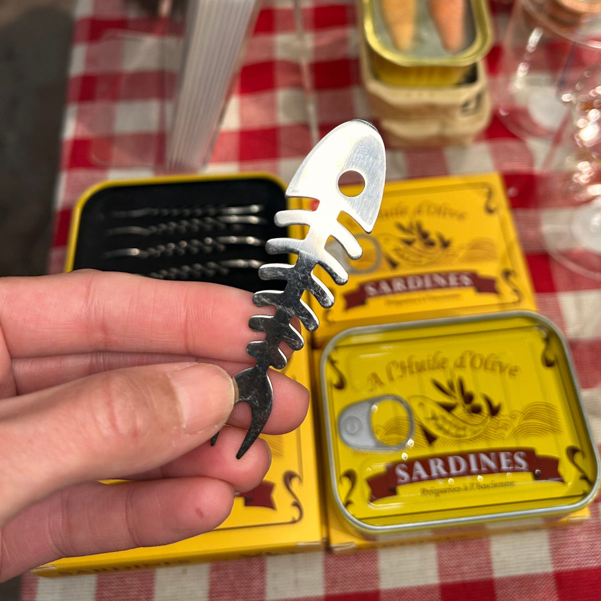 Sardines Snack Forks