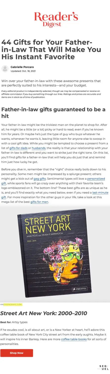 44 best gifts for father in law friends nyc