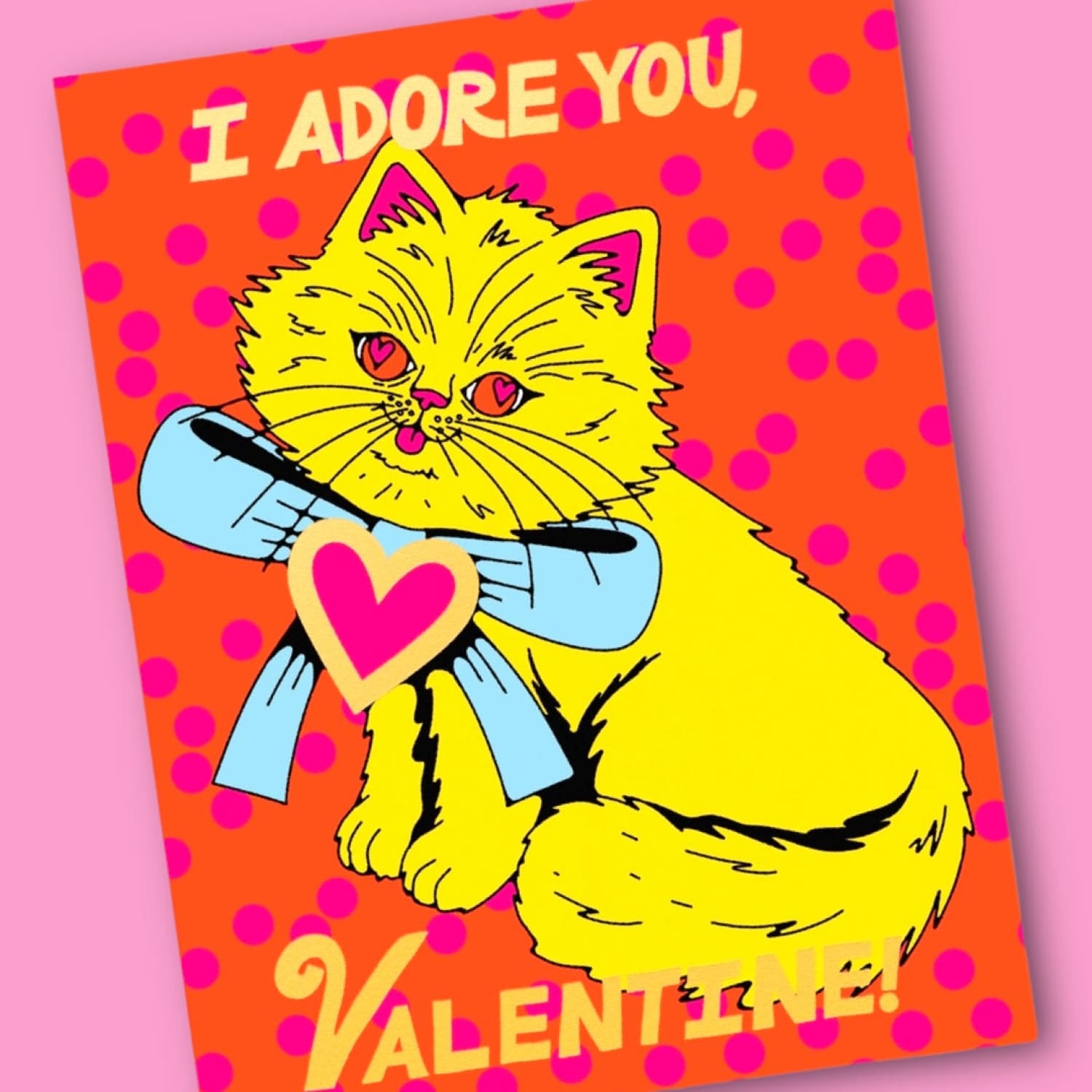 Greeting Card Rcc i Adore you A2 - Blank - Greeting Card
