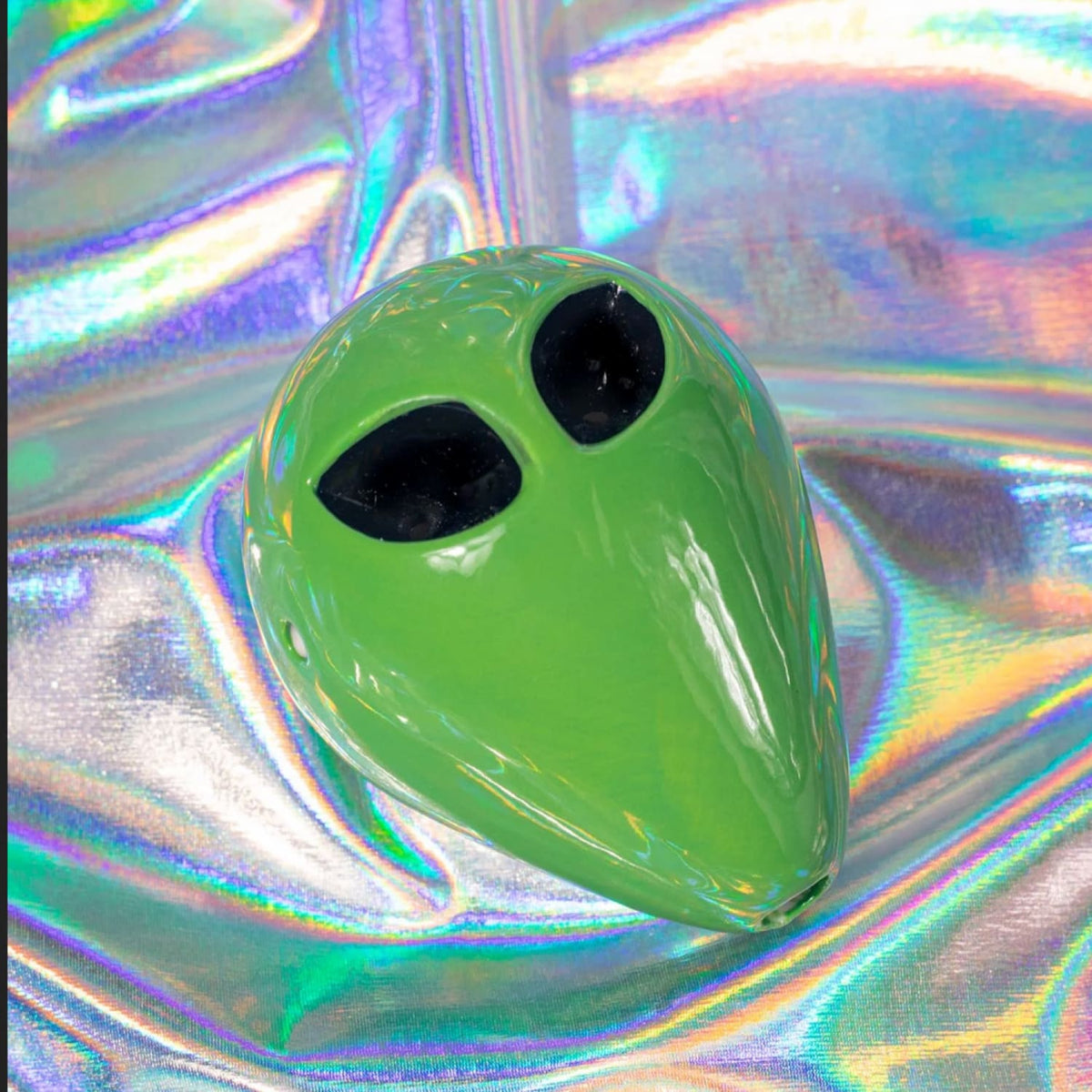 Alien Double Bowl Pipe Aesthetic Smoke - Canna Style - Cute