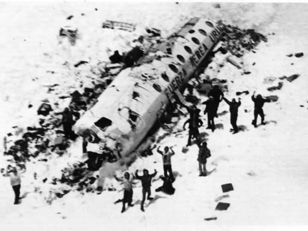 plane crash in the andes, 5 legit weird things that happened on Friday the 13th