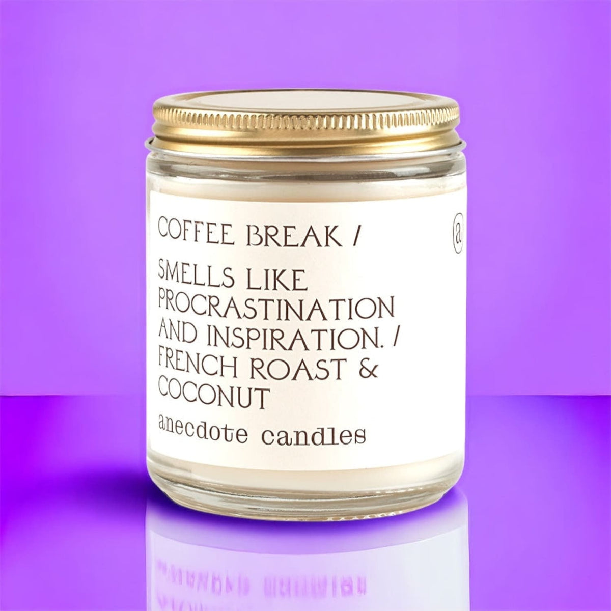 Anecdote Candles - Coffee Break Anecdote Candle - Made In