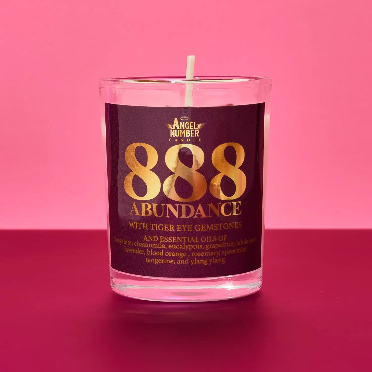 Angel Number Candle - 888 Abundance | Friends Nyc Brooklyn