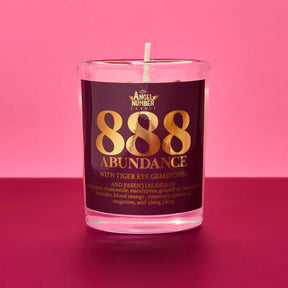 Angel Number Candle - 888 Abundance | Friends Nyc Brooklyn